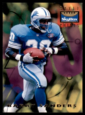 1995 SkyBox Style Points Barry Sanders Detroit Lions #146
