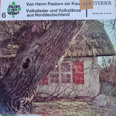 Eterna LP VA Von hern Pastorn sin Kau 8 30 013 DDR 1966 LIEDER DER VÖLKER 6