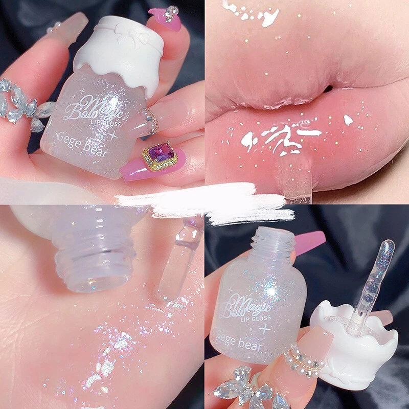 Cute Milk Jar Lip Gloss Lip Oil Lipstick Moisturizing Long Lasting Matte wi - Image 4 of 4