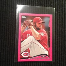 2014 TOPPS ONLINE MINI #140 JONATHAN BROXTON *PINK #02/25*  CINCINNATI REDS