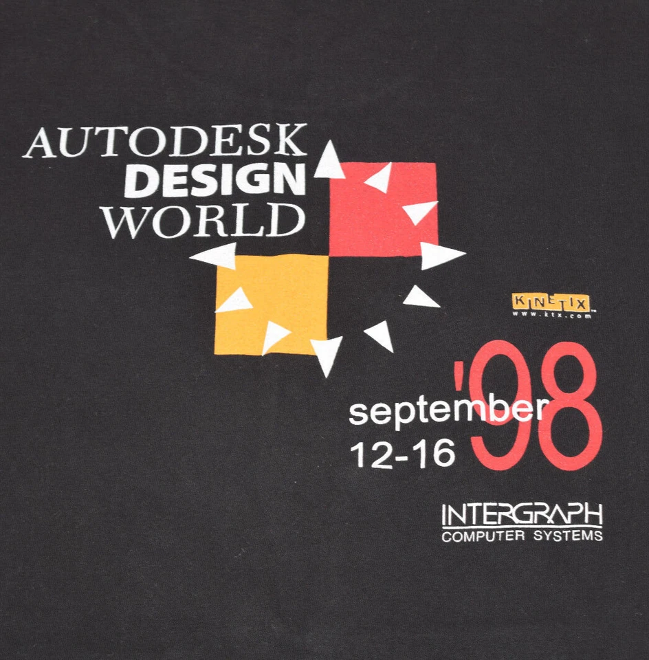 VintageT-Shirt Ally McBeal Size M/L 90s Oogachaka Dancing Baby Design c.1998 - Image 4 of 4