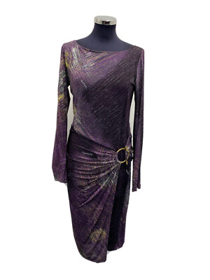 CLASS ROBERTO CAVALLI DAMEN KLEID WOMAN VINTAGE JHD13