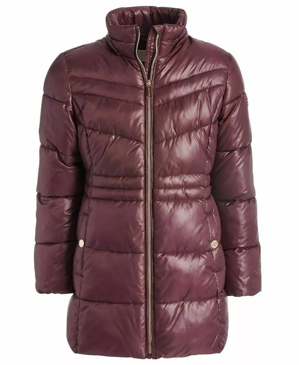 Michael kors big 2024 girl hooded jacket