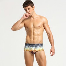 Seobean Para hombres Bañador Sexy Deportes Natación Pantalones Cortos Natación Playa Calzoncillos Ropa
