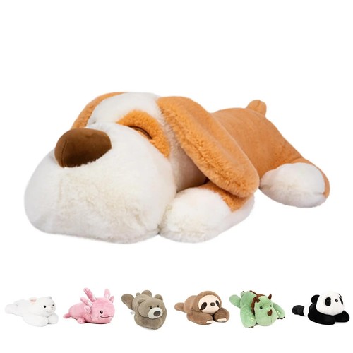 Niuniu Daddy 20 Zoll gewichtete Stofftiere für Erwachsene Kinder großes Plüschtier Kissen - Bild 26 von 38