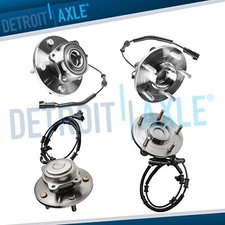 Front and Rear Wheel Bearing Hubs for Dodge Grand Caravan Town & Country Routan