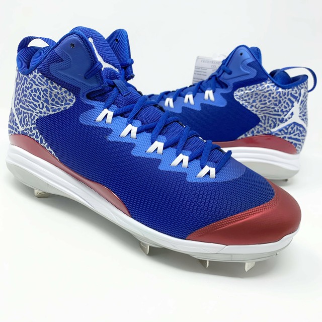 Nike Air Jordan Player Exclusive Carl Crawford Los Angeles Dodgers Metal Cleats | eBay