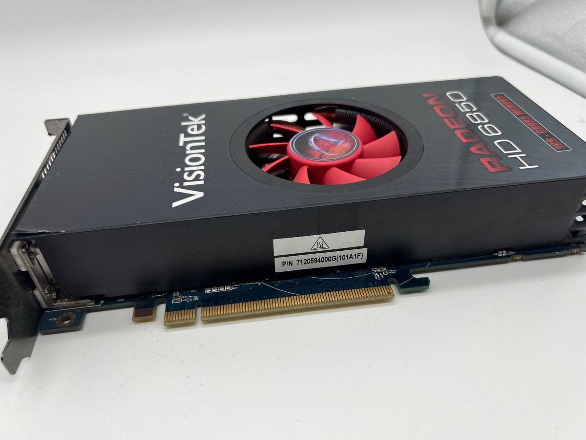 Visiontek Radeon HD6850 1GB GDDR5 PCI-E 2.0 x16 DVI Video Graphics