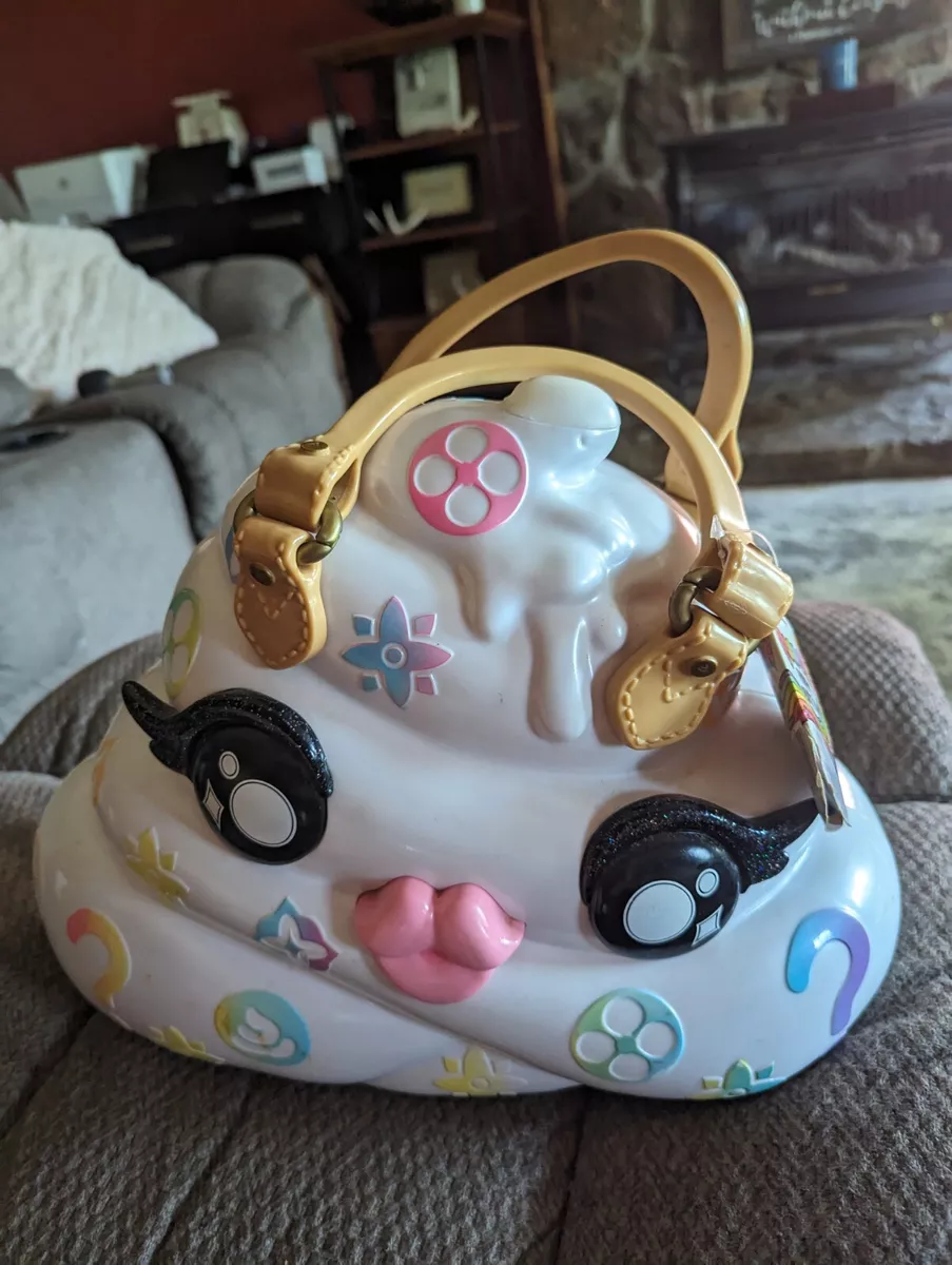 Poopsie Slime Surprise Pooey Puitton Purse Kit White Smiley Bag EMPTY Case  Only