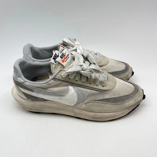Nike Sneakers Mens 10.5 LD Waffle Sacai Summit Triple White BV0073-100 Gray Gym