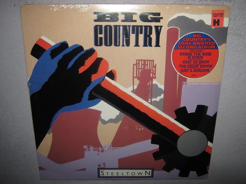 BIG COUNTRY Steeltown ORIGINAL SEALED New Vinyl LP Hit/Hype 1984 822 831-1 NoCut