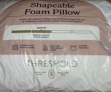 Queen Shapeable Memory Foam Bed Pillow - Threshold