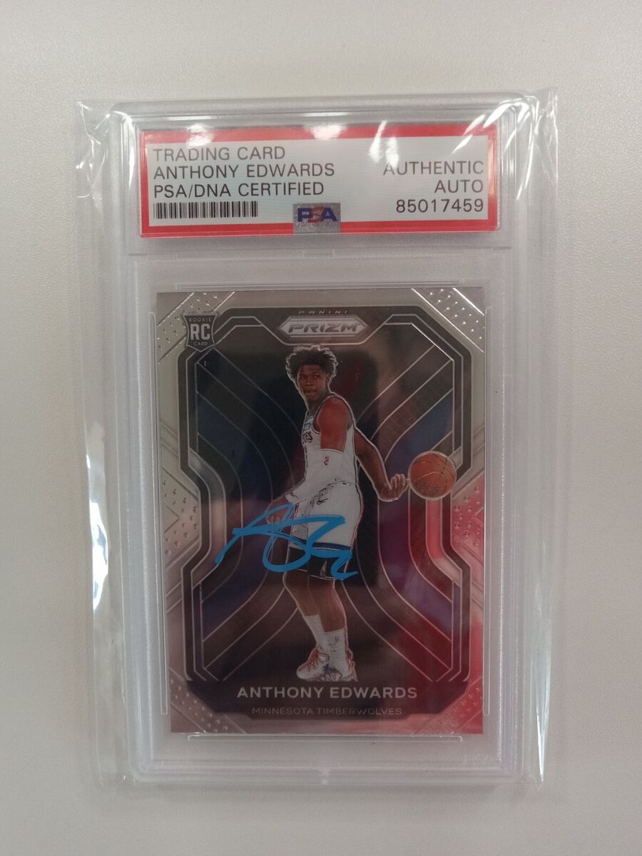 2020-21 Panini Prizm - Rookie Signatures Anthony Edwards #RS 2020-21 Panini Prizm - Rookie Signatures Anthony Edwards #RS
