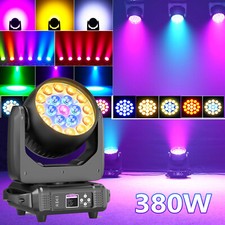 380W LED Zoom Moving Head Stage Light RGBW DMX Spoy Beam Wall Wash Lighting DJ
