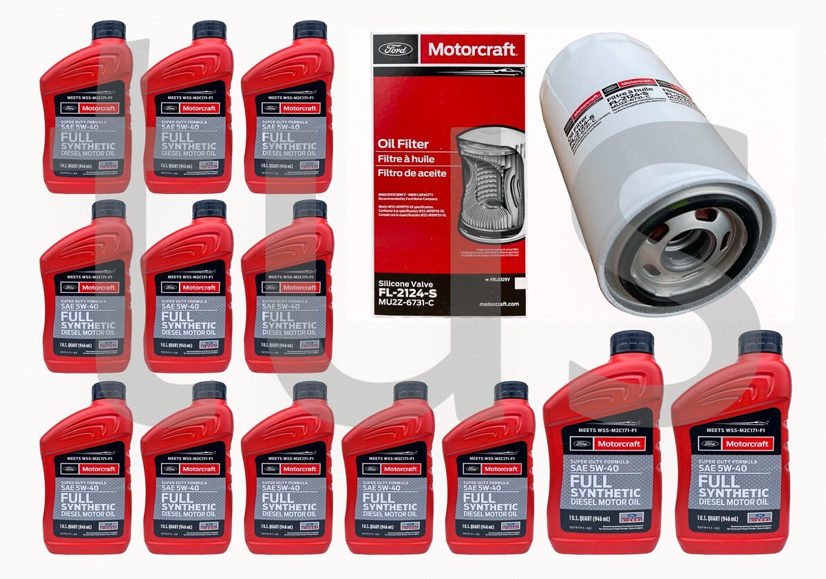 Motorcraft Oil Change Kit 2011-2021 Ford F350 Super Duty