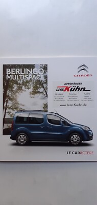 Citroen: Berlingo Multispace (Prospekt-Heft); 10/2015