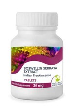 Boswellia Serrata 30mg Extract Indian 60 Tablets British Quality