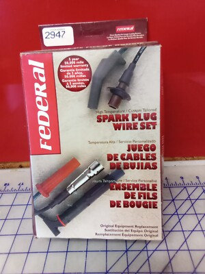 #ad #ad Federal Spark Plug Set High Temperature 2947 $32.99