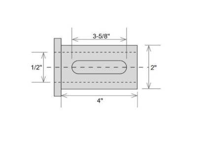 2'' OD CNC Tool Holder Bushing TYPE C 1/2'' ID 42054742
