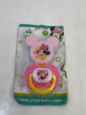    Disney Minnie Mouse Pacifier Holder - pink, one size  Pacifier BPA FREE NEW