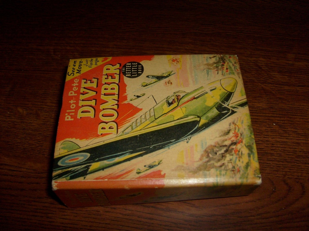 vintage BIG LITTLE BOOK: PILOT PETE DIVE BOMBER | eBay