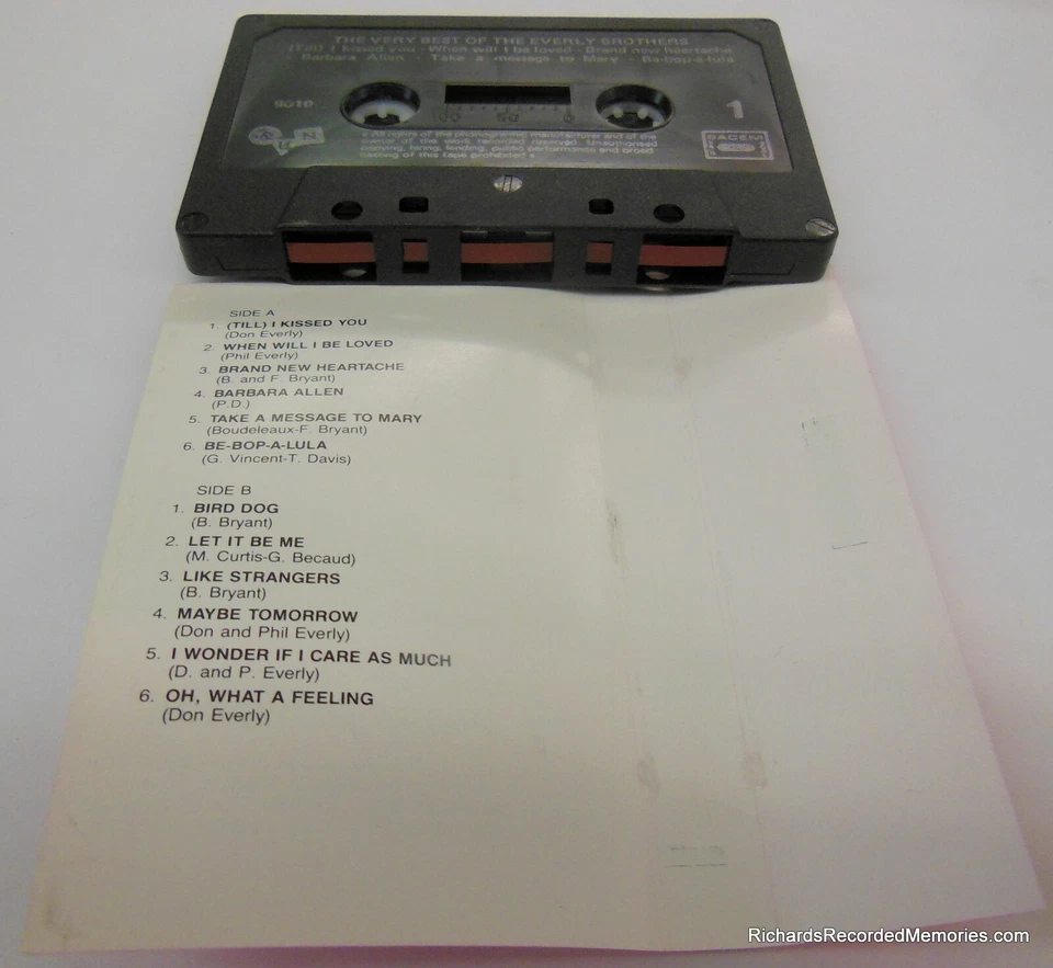 EVERLY BROTHERS Very Best of V 2 RARE HOLLAND Import 3 Photos 12 Don & Phil hits - Image 3 of 4