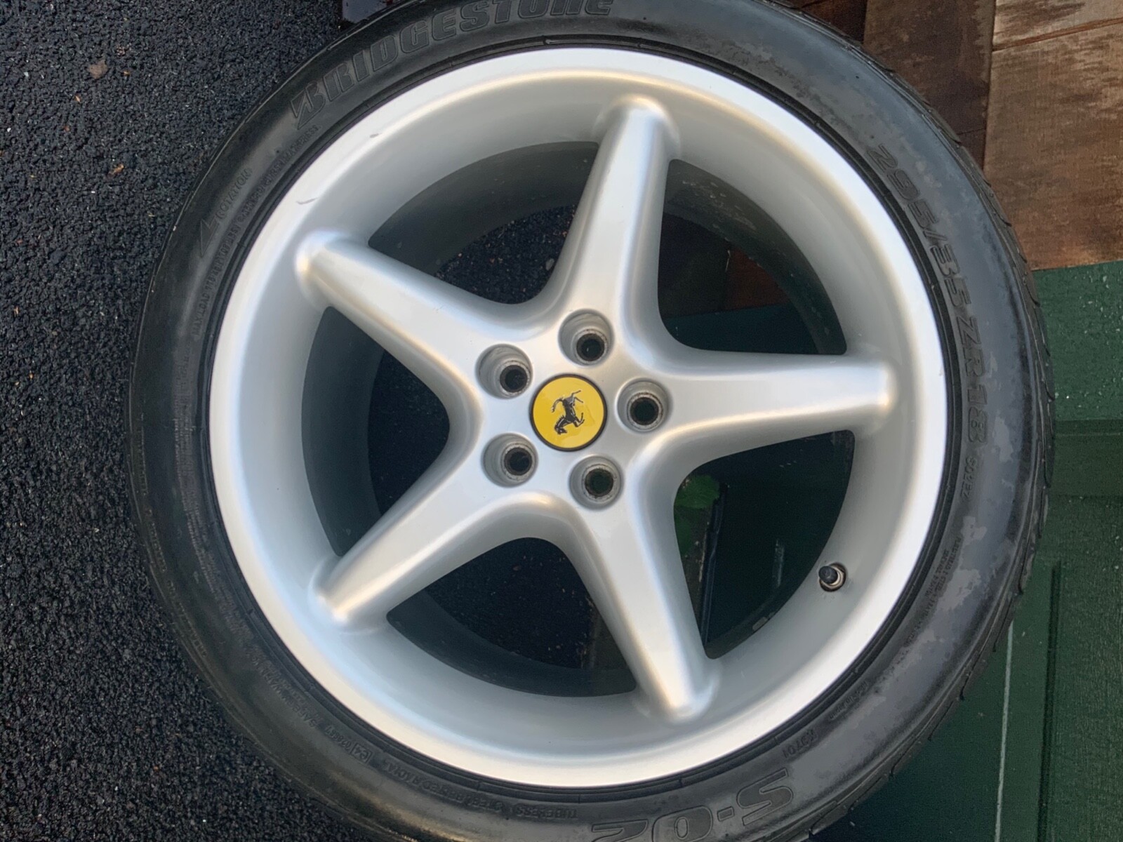 18" FERRARI 550 MARANELLO BBS WHEELS OEM RIMS 179379 179378 WHEEL RIM