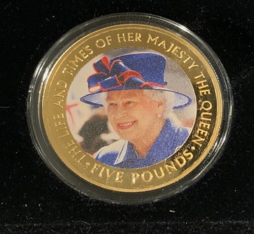 2016 Life & Times Queen Elizabeth II 90. Geburtstag Tristan Da Cunha £5 Münzen Set Echtheitszertifikat - Bild 5 von 10