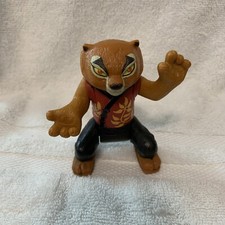 2008 McDonald's Kung Fu Panda MASTER TIGRESS Flips Backwards Action Figure. T2