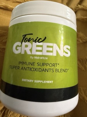 NutraRize Tonic Greens Immune Support Powder w/ BCAA, L-Glutamine, Vitamin B6