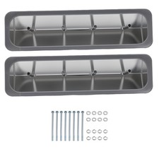 Aluminum Sbc Valve Covers For Chevy 305 350 Small Block 1987-1997 Polished
