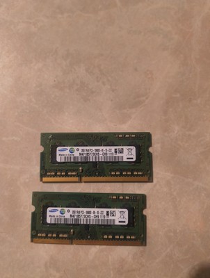 Lot Of 2 Samsung 2gb Ram Module (M471B5773CHS-CH9)