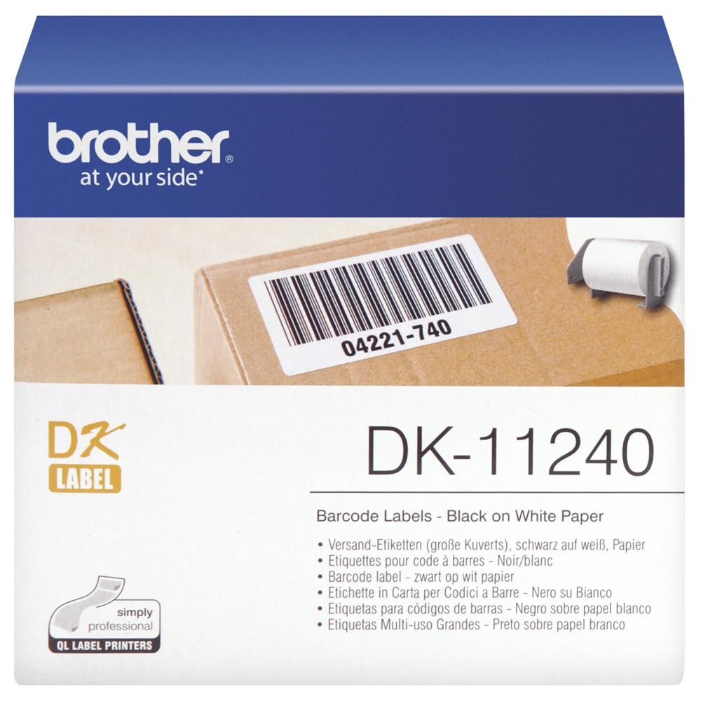 BROTHER DK11240 Versand Etiketten 102 x 51 mm QL Serie 7190₽