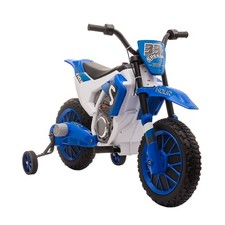 Aosom 12V Electric Motorbike for Kids Battery-Powered Motorcycle Ride-On Toy wit