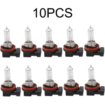 10*H11 12V 55W Super Bright For Ultra White Fog Halogen Bulb Car Head Light Lamp