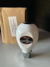 ✅ NIB Michelob Amber Bock Knob Craft Beer Bar Tap Handle Bar Kegerator
