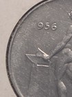 1956 R Italy 50 Lire Coin AXF See Picture. Issue With 1 In 1956 — photo 5