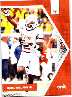 2025 ONIT Athlete Texas Longhorns #B-22 Derek Williams Jr.