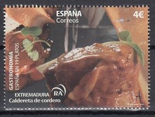 Gastronomía. Extremadura 2020.  Edifil SH 5420 Nuevo**