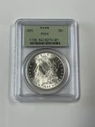 1885 Morgan silver dollar PCGS MS64 Old Green Label. Bright White