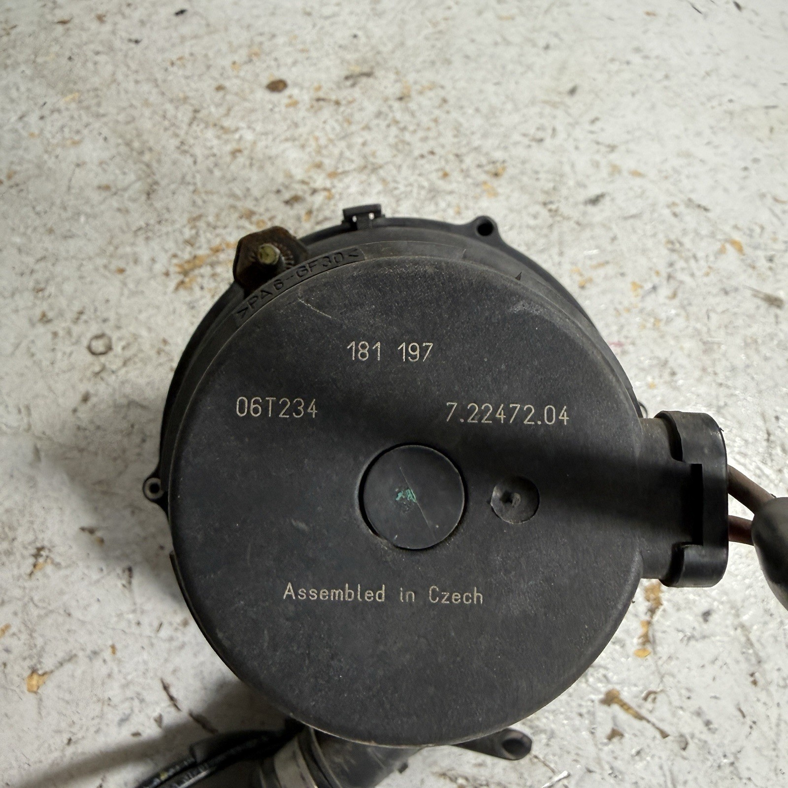 04-08 Maserati Quattroporte Secondary Air Injection Pump Smog M139