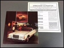 1976 Ford Ltd Vintage Original Car Sales Brochure Catalog Set 1976 Ford Ltd Vintage Original Car Sales Brochure Catalog Set