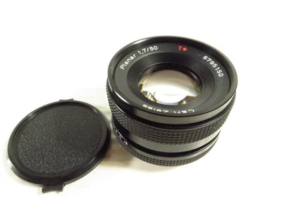 ZEISS Planar T* Camera Lenses 50mm Focal f/1.7 Maximum Aperture