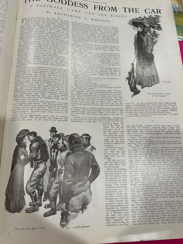 1905 oct 14 COLLIER'S MAGAZINE - MAXFIELD PARRISH COV - Complete magazine-NF - Picture 8 of 11