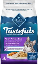 Blue Buffalo Tastefuls Active Cat Dry Cat Food, Made in the USA with Natural Ing