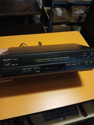 Sharp VC-H960 VHS 4 Head VCR Works No Remote See Pics