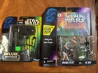 Kenner Star Wars Deluxe Stormtrooper and SOTE Boba Fett vs IG-88 Action Figures