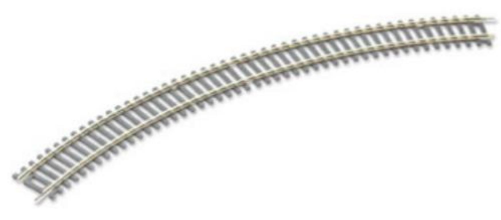 Peco ST-226 Setrack 2nd Radius 438mm Double Curve Code 100 rail OO/HO Gauge