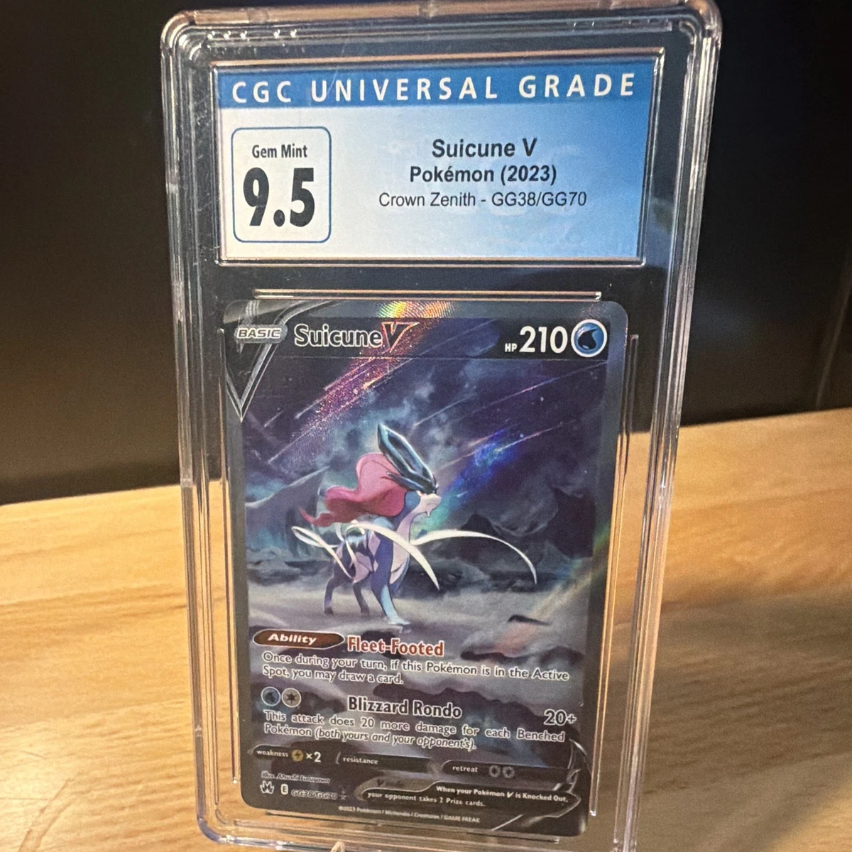 Suicune V GG38/GG70 Crown Zenith: Galarian Gallery for sale | eBay