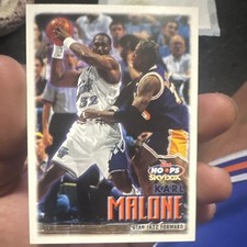 SkyBox NBA Hoops 1999-00 Karl Malone Utah Jazz Base Set Basketball Card #99